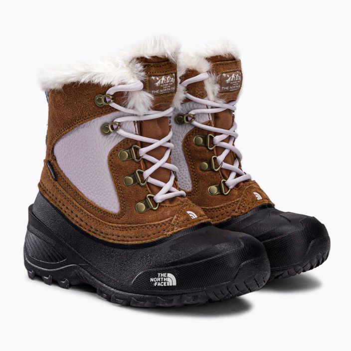 Detské trekové topánky The North Face Shellista Extreme brown NF0A2T5V9ZW1 4
