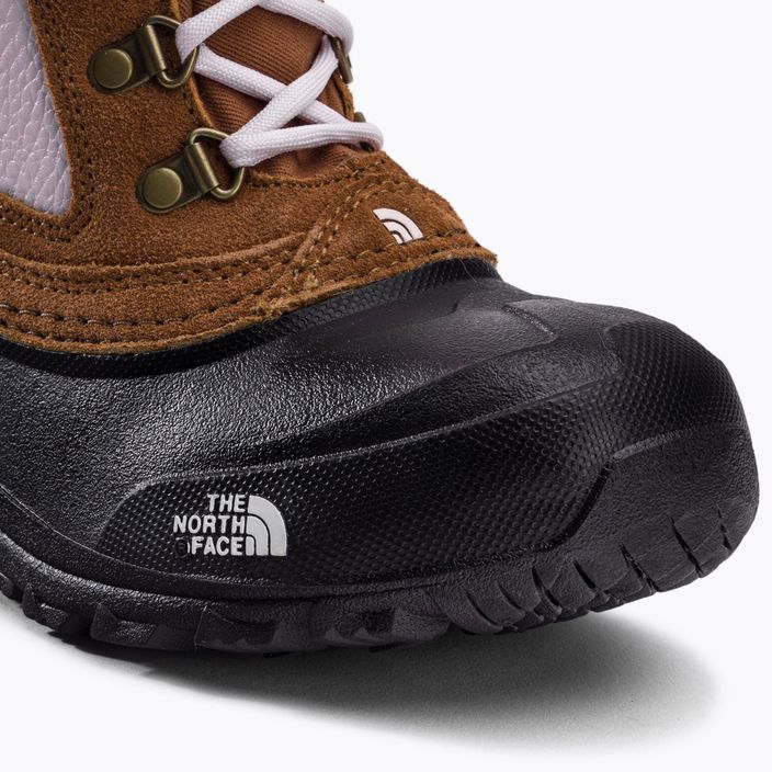 Detské trekové topánky The North Face Shellista Extreme brown NF0A2T5V9ZW1 7