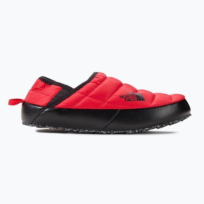Pánske zimné papuče The North Face Thermoball Traction Mule V red/black 2