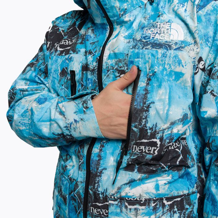 Pánska snowboardová bunda The North Face Printed Dragline blue NF0A7ZUF9C11 9