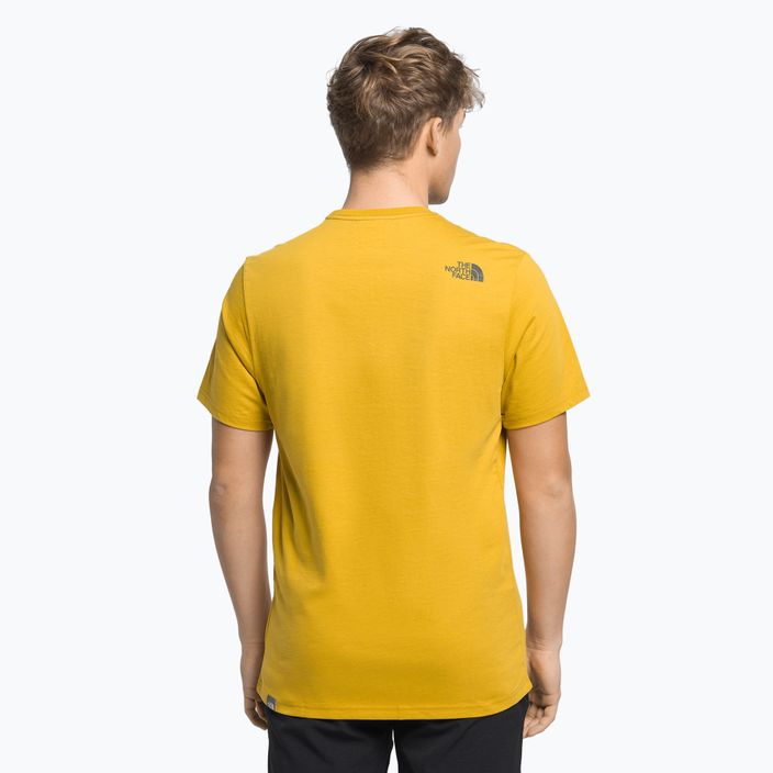 Pánske trekingové tričko The North Face Easy yellow NF0A2TX376S1 4