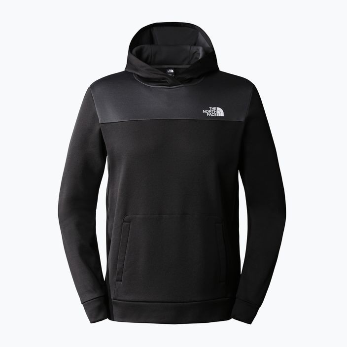 Pánska mikina The North Face Reaxion Fleece P/O s kapucňou black/ asphalt grey 4