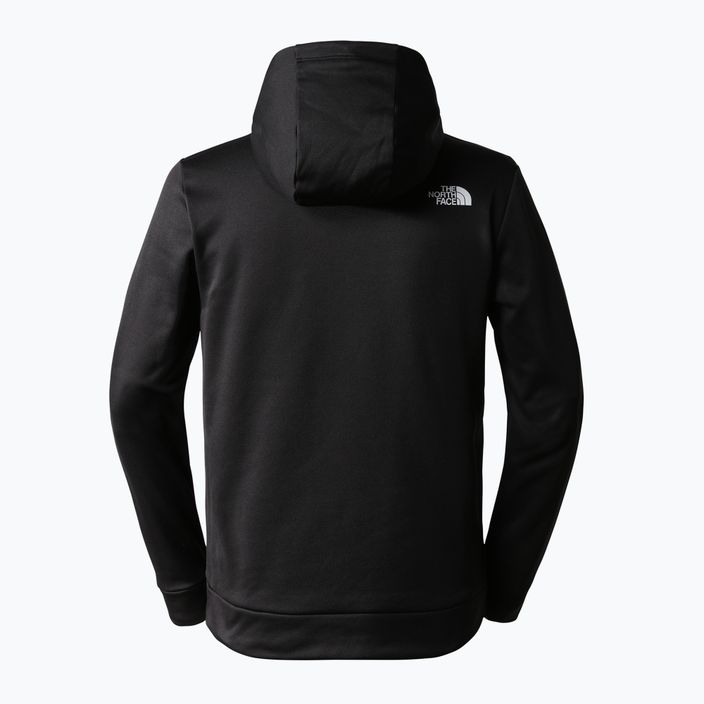 Pánska mikina The North Face Reaxion Fleece P/O s kapucňou black/ asphalt grey 5