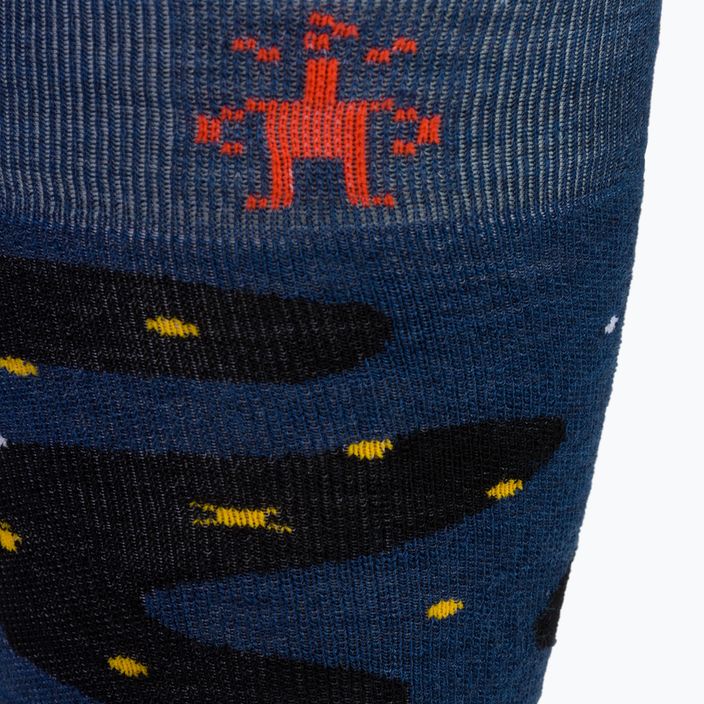 Pánske snowboardové ponožky Smartwool Targeted Cushion Astronaut OTC navy blue SW001920 3