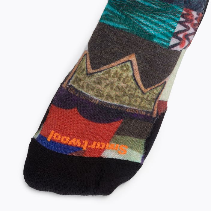 Pánske ponožky Smartwool Ski Targeted Cushion Mosaic Snowball Print OTC farebné SW001912 4