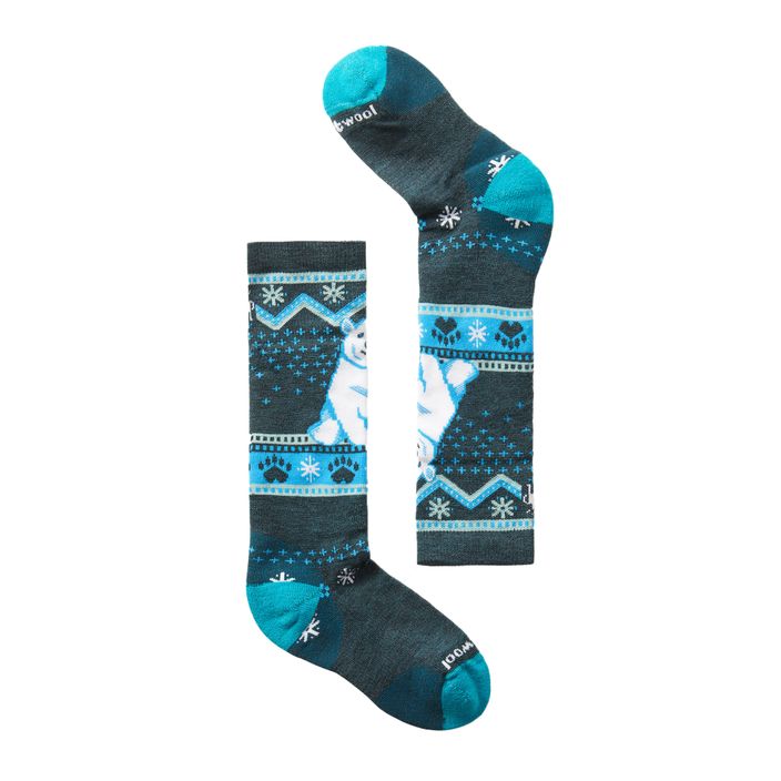 Detské ponožky Smartwool Wintersport Full Cushion Polar Bear Pattern OTC twilight blue 2