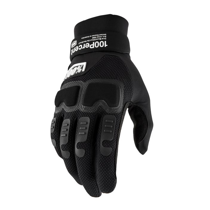 Rukavice cyklistické 100% Langdale Gloves black 2