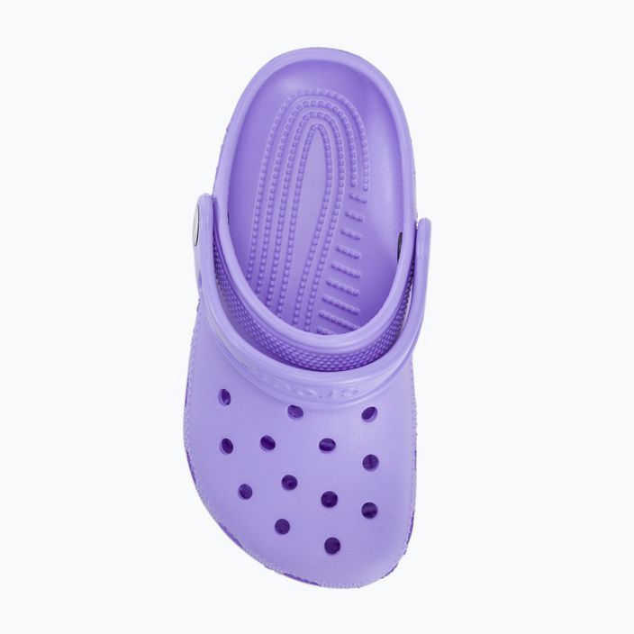 Detské digitálne fialové žabky Crocs Classic Clog 6