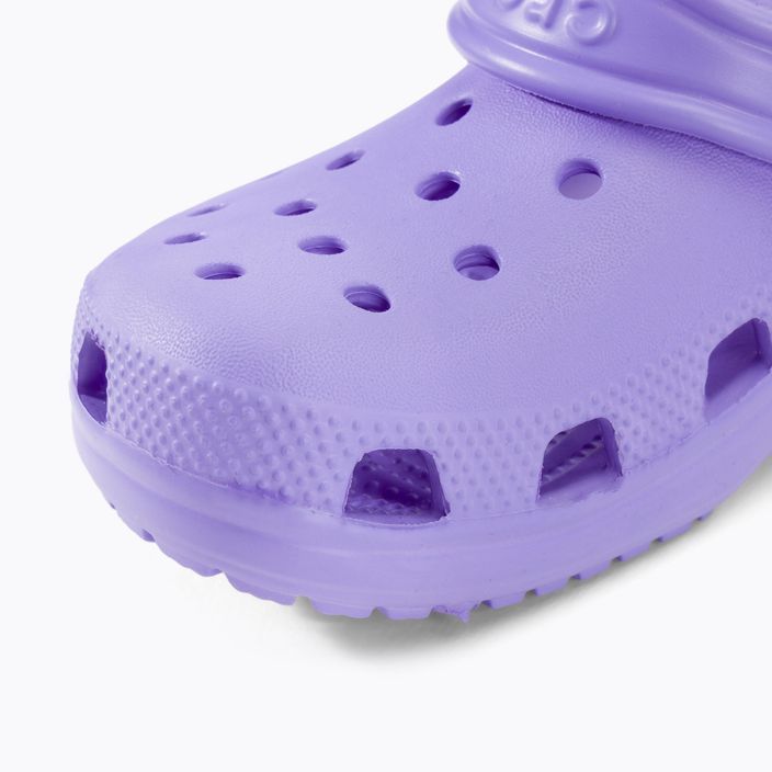 Detské digitálne fialové žabky Crocs Classic Clog 8