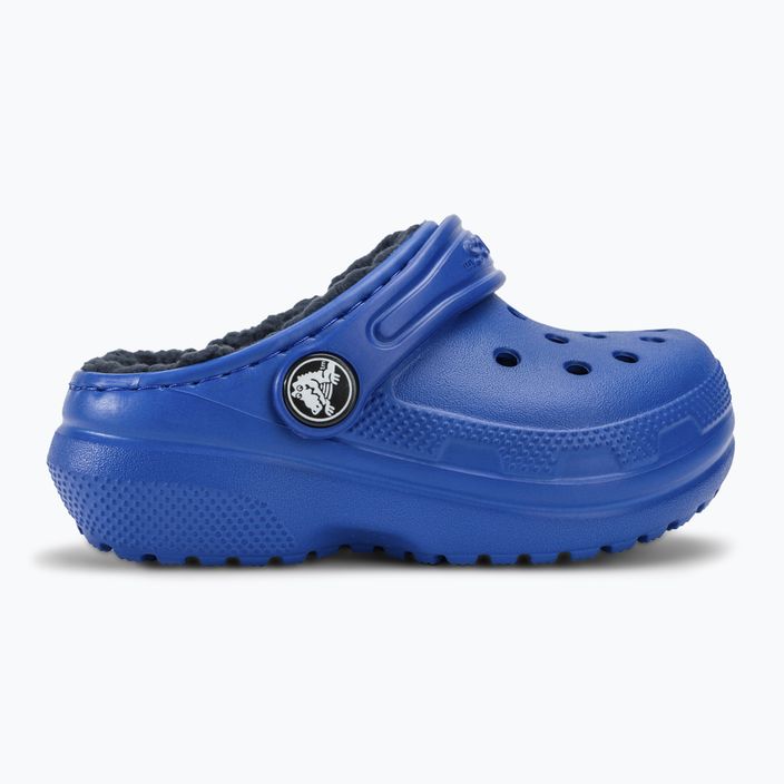 Detské Šľapky Crocs Classic Lined blue bolt 3