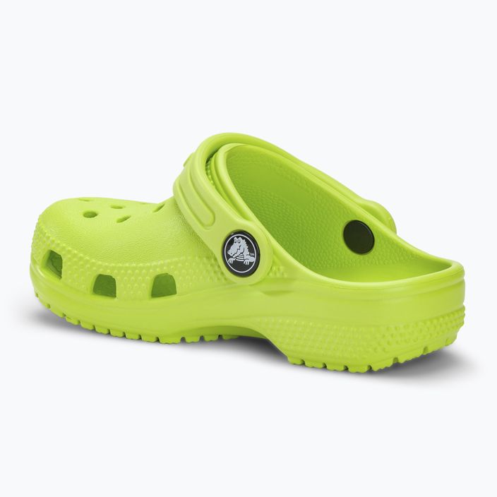 Šľapky detské ,sandále, Crocs Classic Clog T limeade 4