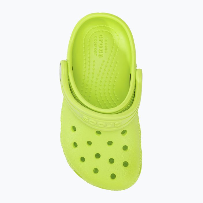 Šľapky detské ,sandále, Crocs Classic Clog T limeade 6