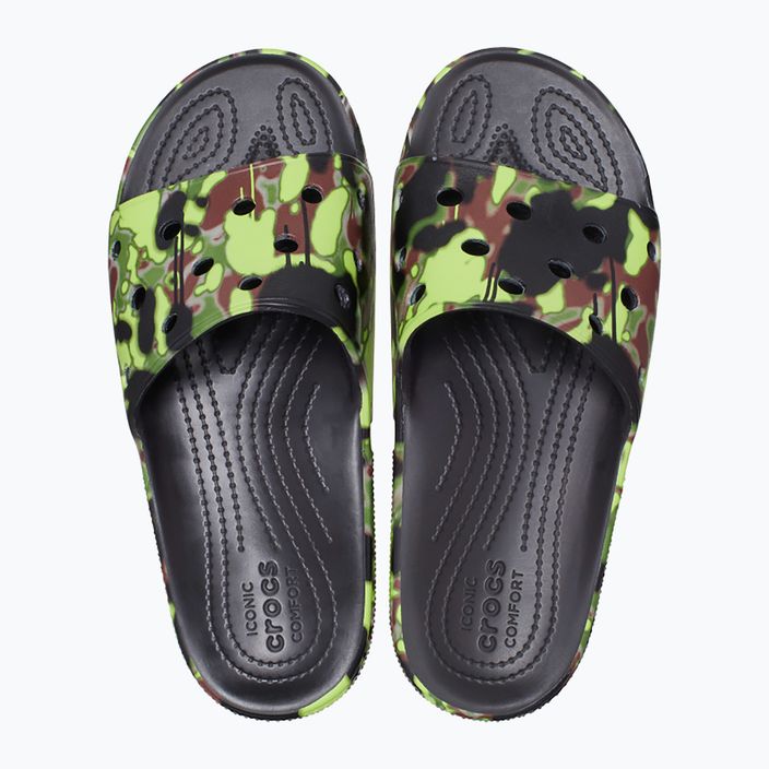 Šľapky ,sandále, Crocs Classic Spray Camo black 11