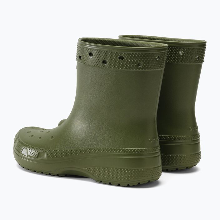 Crocs Classic Rain Boot army green pánske wellingtons 3