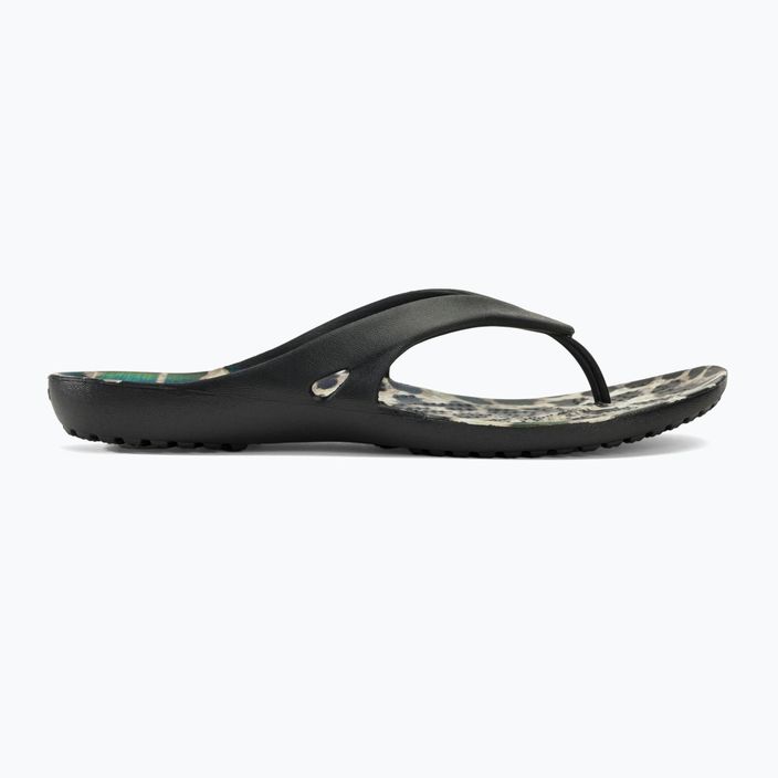 Dámske žabky Crocs Kadee II Graphic black/multi animal 2