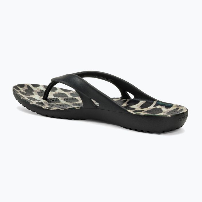 Dámske žabky Crocs Kadee II Graphic black/multi animal 3