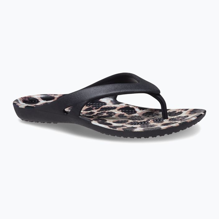 Dámske žabky Crocs Kadee II Graphic black/multi animal 8