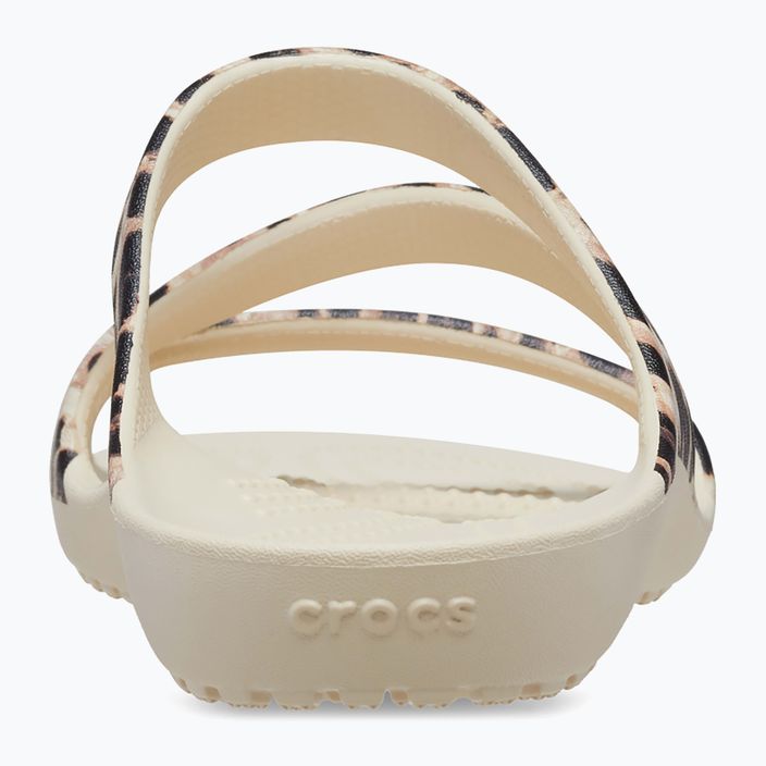 Šľapky dámske ,sandále, Crocs Kadee II Graphic winter white/multi 10