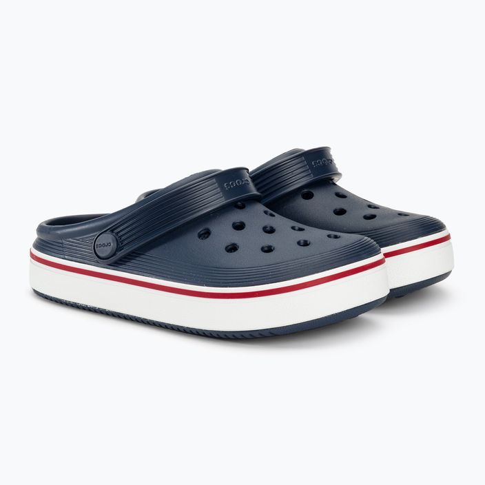 Crocs Crocband Clean Of Court Clog 208477 navy/pepper detské žabky 5