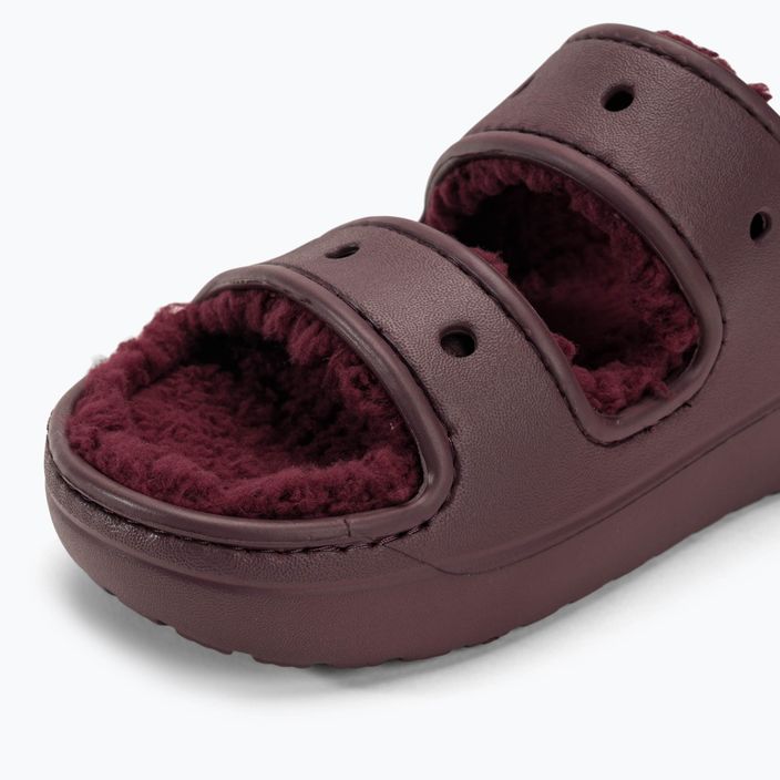 Šľapky ,sandále, Crocs Classic Cozzzy dark cherry 7