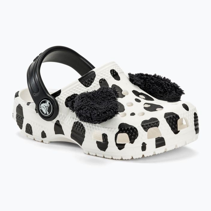 Detská obuv Crocs Classic I AM Dalmatian white / black 2