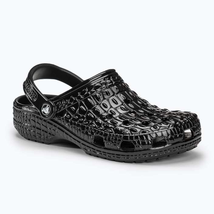 Šľapky ,sandále, Crocs Classic Metallic ,sandále, Crocskin black 2