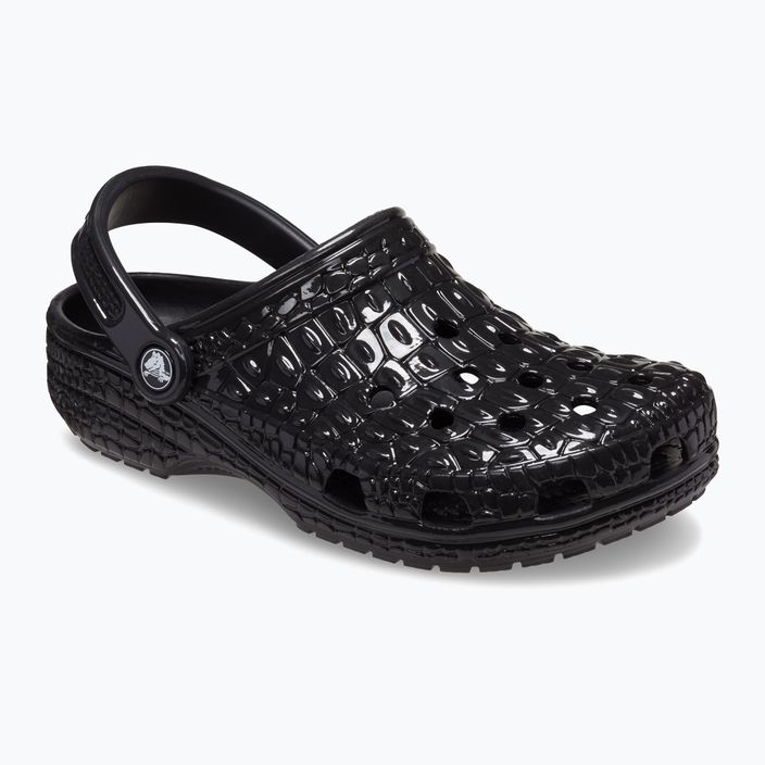 Šľapky ,sandále, Crocs Classic Metallic ,sandále, Crocskin black 9