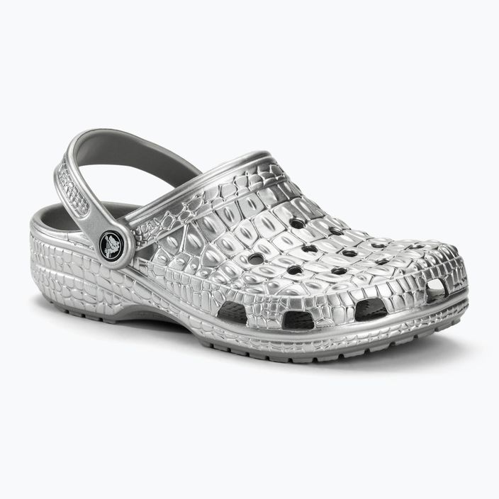 Šľapky ,sandále, Crocs Classic Metallic ,sandále, Crocskin silver 2