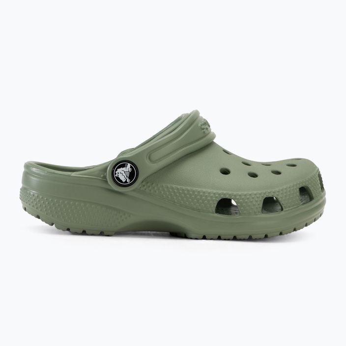 Detské žabky Crocs Classic Clog moss 3