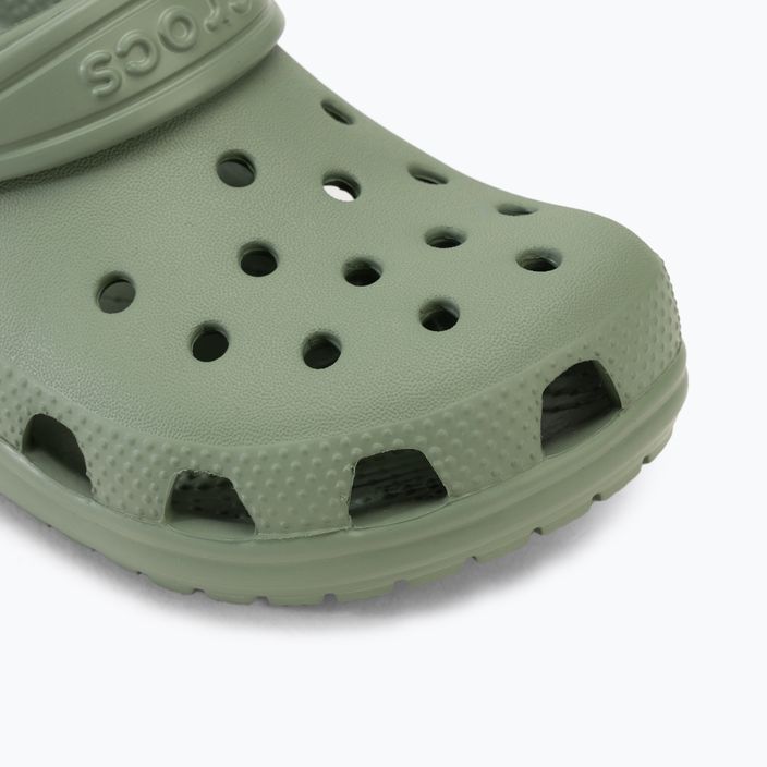 Detské žabky Crocs Classic Clog moss 8