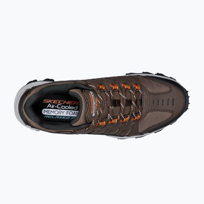 SKECHERS Equalizer 5.0 Trail Solix brown/orange pánska treková obuv 11