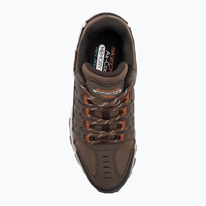 SKECHERS Equalizer 5.0 Trail Solix brown/orange pánska treková obuv 6