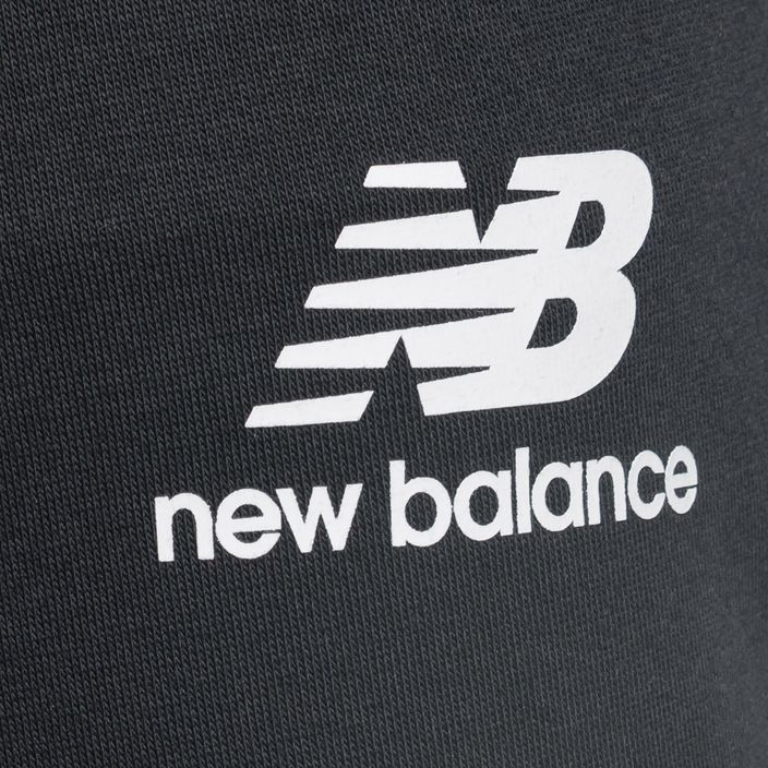 New Balance Essentials Stacked Logo Francúzske pánske tréningové nohavice black NBMP31539BK 7