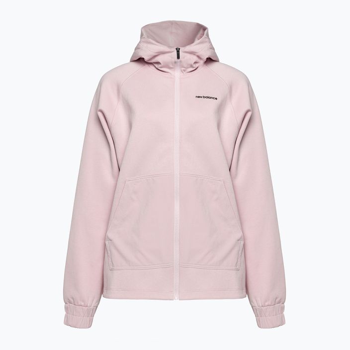 Dámska tréningová bunda New Balance Achiever Tech Fleece pink WJ31101SOI 5