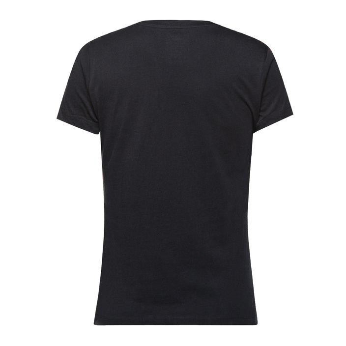 Dámske tričko New Balance Essentials Stacked Logo Co čierne NBWT31546 6