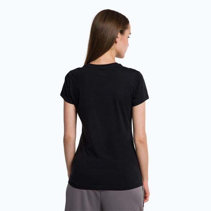 Dámske tričko New Balance Essentials Stacked Logo Co čierne NBWT31546 3