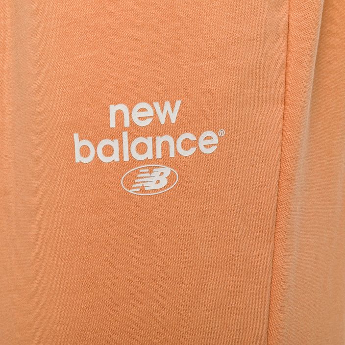 Dámske tréningové nohavice New Balance Essentials Reimagined Archive brown NBWP31508 7