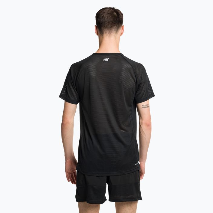 Pánske bežecké tričko New Balance Top Accelerate Pacer black MT31241BK 3