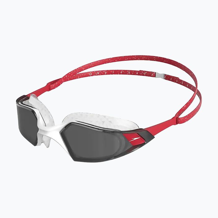 Plavecké okuliare Speedo Aquapulse Pro červeno-biele 6