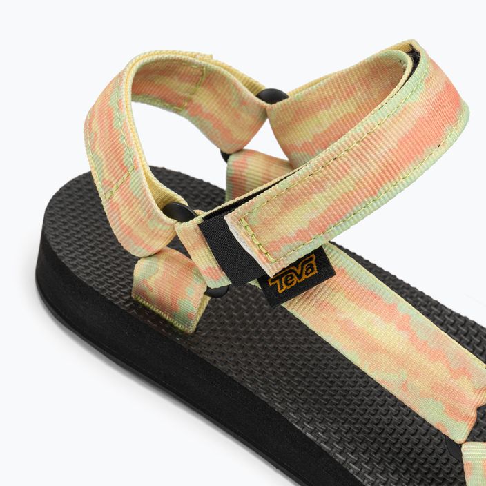 Dámske trekingové sandále Teva Original Universal Tie-Dye sorbet yellow 8