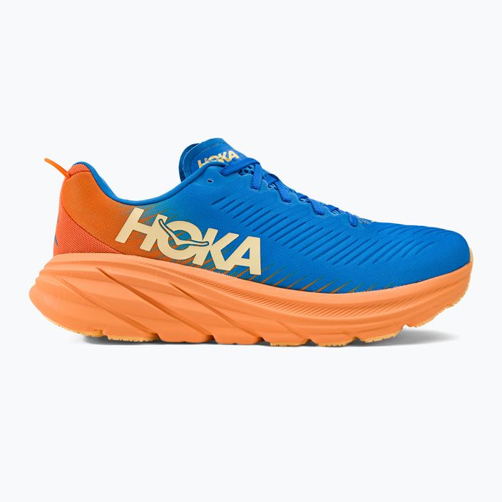 Pánska bežecká obuv HOKA Rincon 3 blue-orange 1119395-CSVO 2