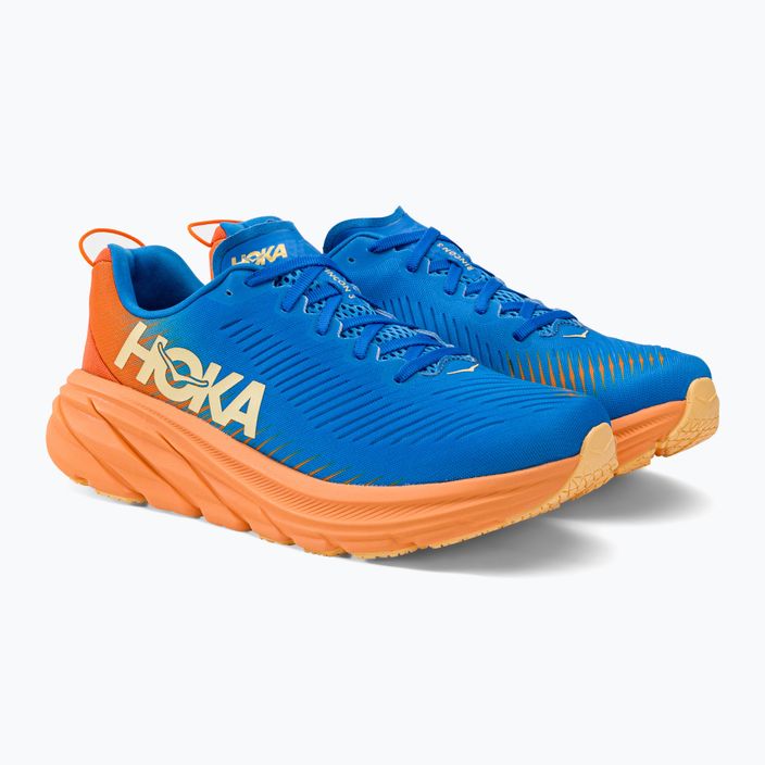 Pánska bežecká obuv HOKA Rincon 3 blue-orange 1119395-CSVO 3