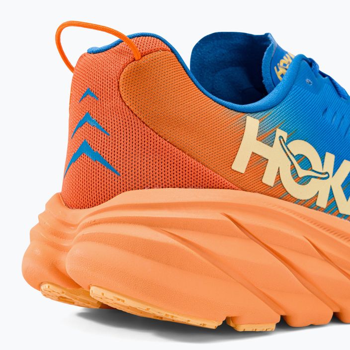 Pánska bežecká obuv HOKA Rincon 3 blue-orange 1119395-CSVO 8