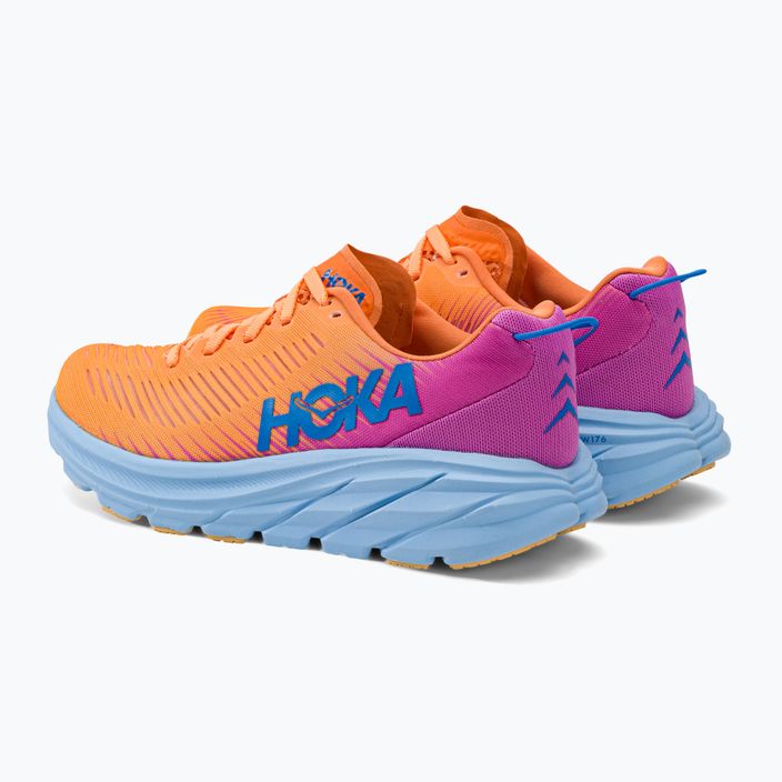 Dámska bežecká obuv HOKA Rincon 3 orange 1119396-MOCY 3