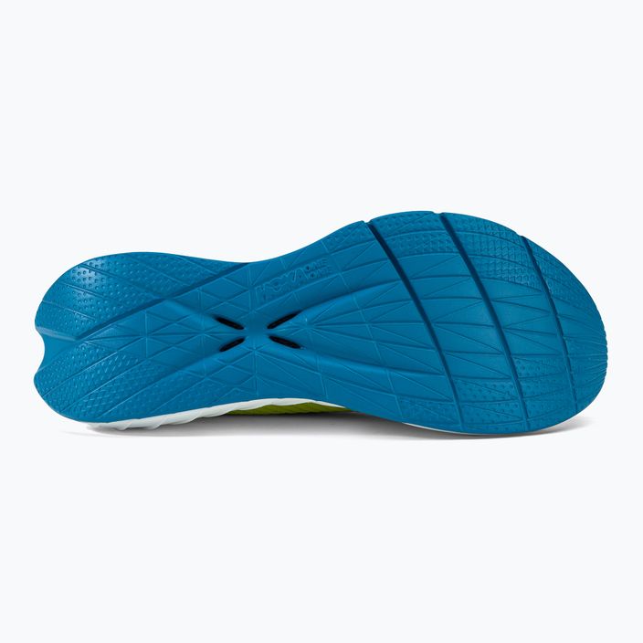 Pánska bežecká obuv HOKA Carbon X 3 blue/yellow 1123192-CEPR 6