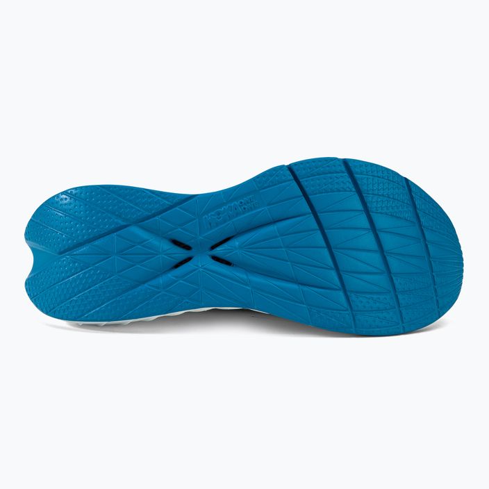Dámska bežecká obuv HOKA Carbon X 3 blue-yellow 1123193-CEPR 8