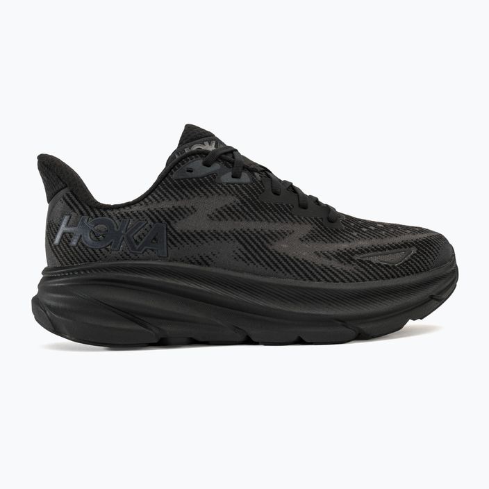 Pánska bežecká obuv HOKA Clifton 9 black/black 2