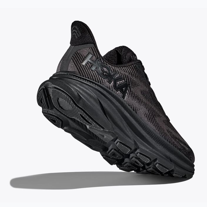 Dámska bežecká obuv HOKA Clifton 9 black/black 4