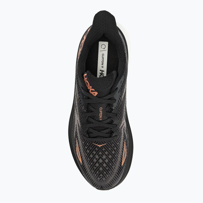 Dámska bežecká obuv HOKA Clifton 9 black 1127896-BCPPR 5