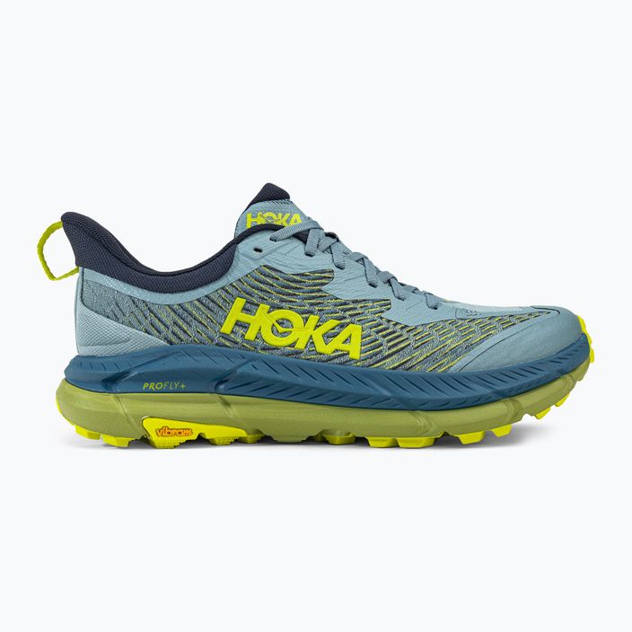 Pánska bežecká obuv HOKA Mafate Speed 4 blue/yellow 1129930-SBDCT 2